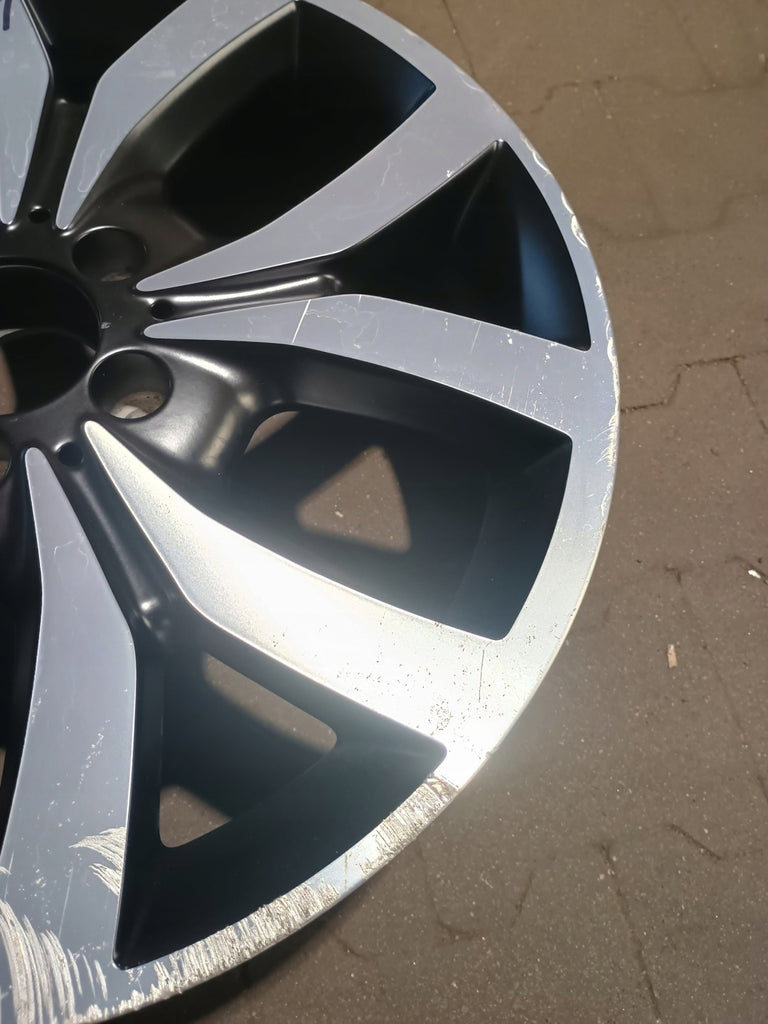 1x Alufelge 18 Zoll 7.5" 5x112 52ET Glanz Schwarz A2464012102 Mercedes-Benz W246 FEL3175163384hz