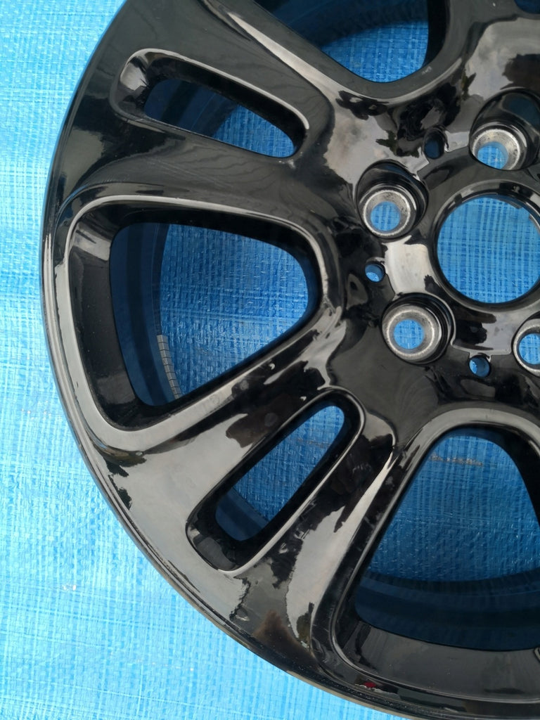 1x Alufelge 17 Zoll 5.5" 5x112 45ET Glanz Schwarz 6855119 Mini F57 F56 F55