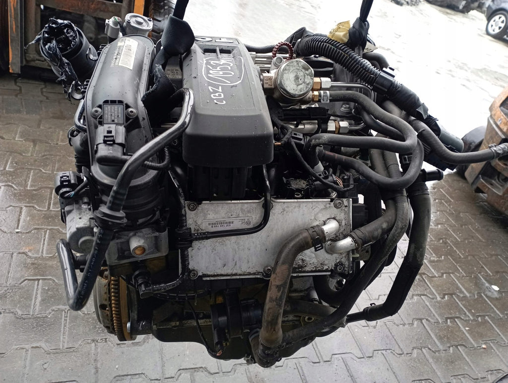 Motor VW Polo 6r CBZ 1.2 TSI 107TKm 2010 Benzin Engine Komplett