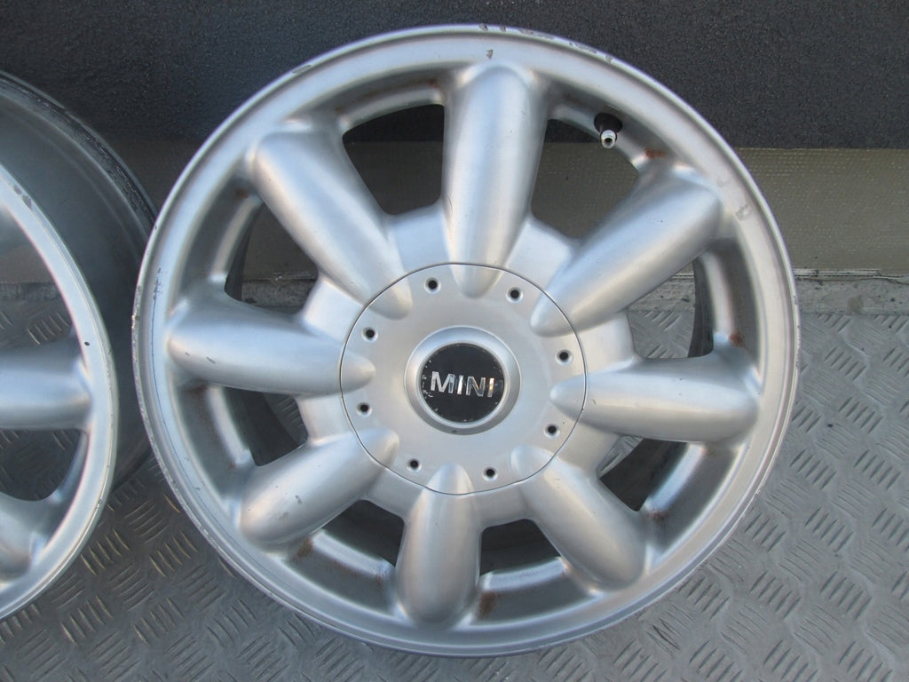 4x Alufelge 15 Zoll 5.5" 5x120 Mini Rim Wheel