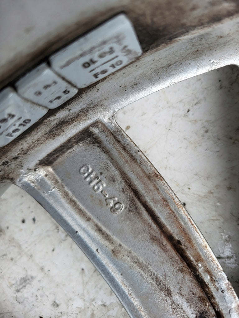 1x Alufelge 18 Zoll 7.5" 5x108 49ET Glanz Silber 9671401877 Peugeot 308 Ii FEL5926228379kl