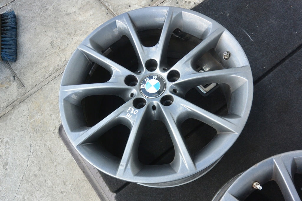 4x Alufelge 18 Zoll 8.5" 5x120 47ET Graphit 6874821 BMW 4 F36 3 F34 F30 F32 F31 FEL5085981516ab