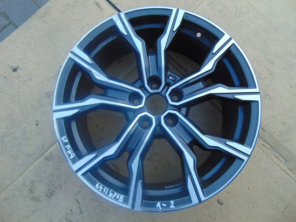 1x Alufelge 19 Zoll 8.0" 5x112 47ET 8092163- BMW X1 Rim Wheel FEL8047142849vr
