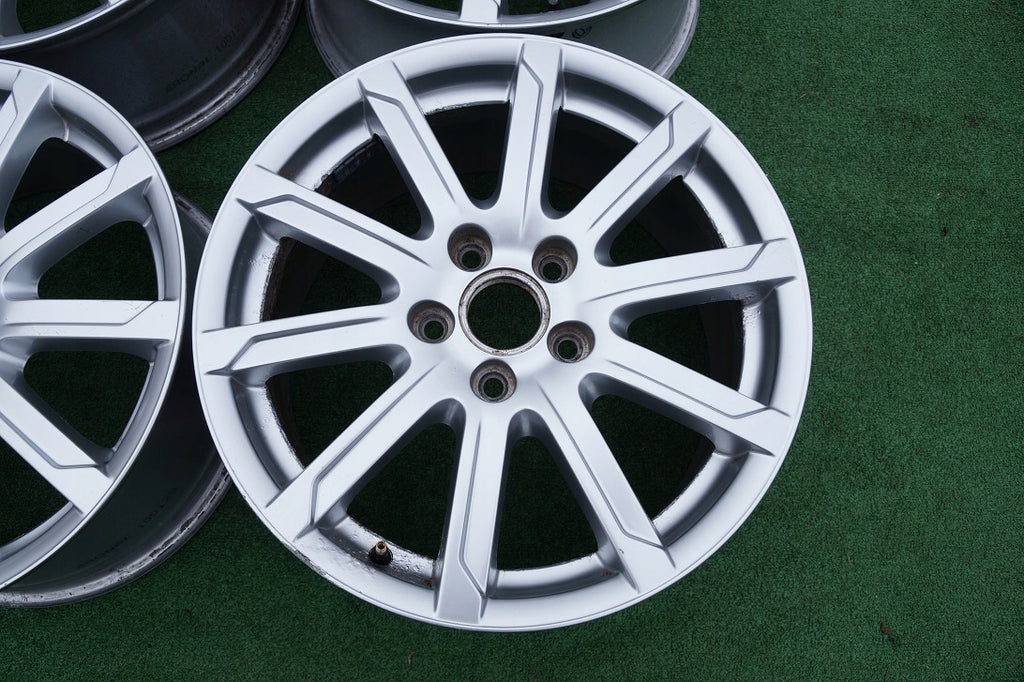 4x Alufelge 17 Zoll 7.5" 5x112 56ET Glanz Silber 8P0601025BG Audi A3 Rim Wheel FEL9191366382cw