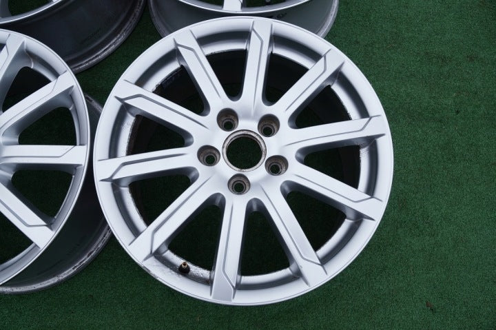 4x Alufelge 17 Zoll 7.5" 5x112 56ET Glanz Silber 8P0601025BG Audi A3 Rim Wheel FEL9191366382cw