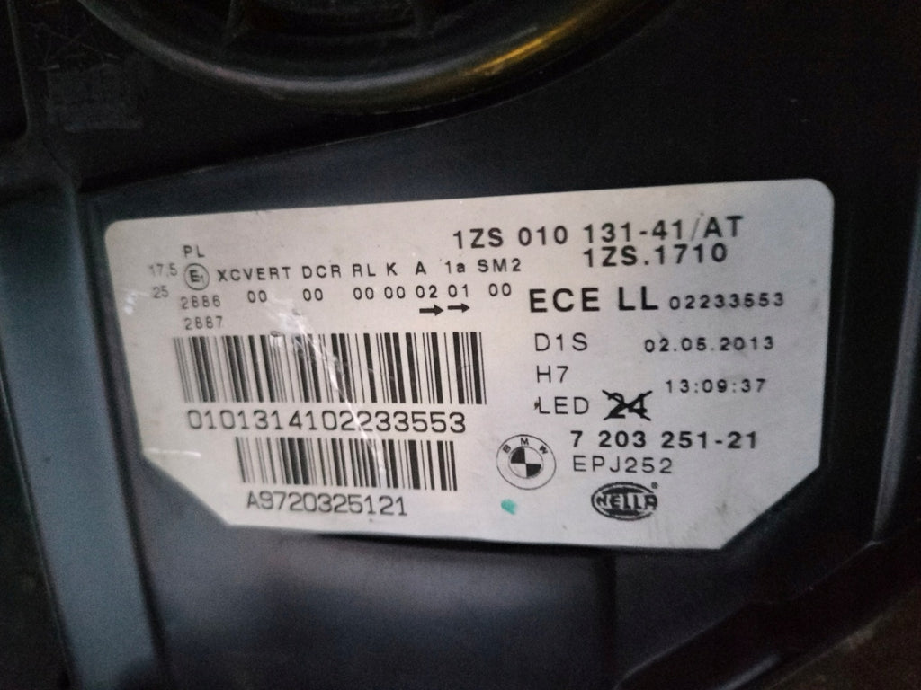 Frontscheinwerfer BMW 5 F11 F10 9482811-08 Links Scheinwerfer Headlight