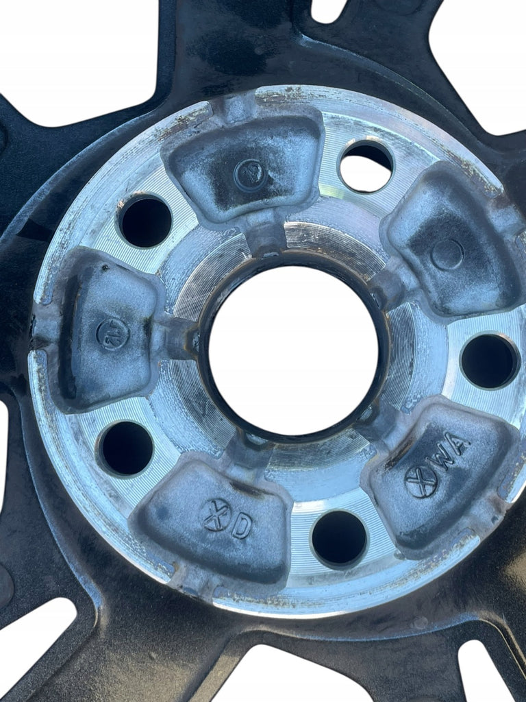 1x Alufelge 19 Zoll 7.5" 5x112 48ET Glanz Graphit 5E3601025T Skoda I Rim Wheel FEL6343900406bl