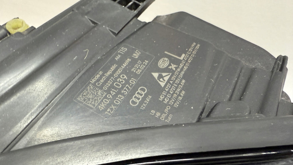 Frontscheinwerfer Audi A6 C8 4K0941039 4K0941040 LED Ein Satz Headlight