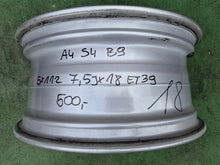 Laden Sie das Bild in den Galerie-Viewer, 1x Alufelge 18 Zoll 5x112 8W0601025ED Audi A4 Rim Wheel FEL4815531663fg