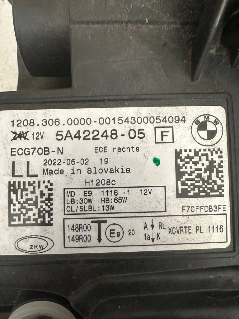 Frontscheinwerfer BMW 2 Active Tourer U06 5A42248-05 Full LED Rechts Headlight SCH5707689163tj