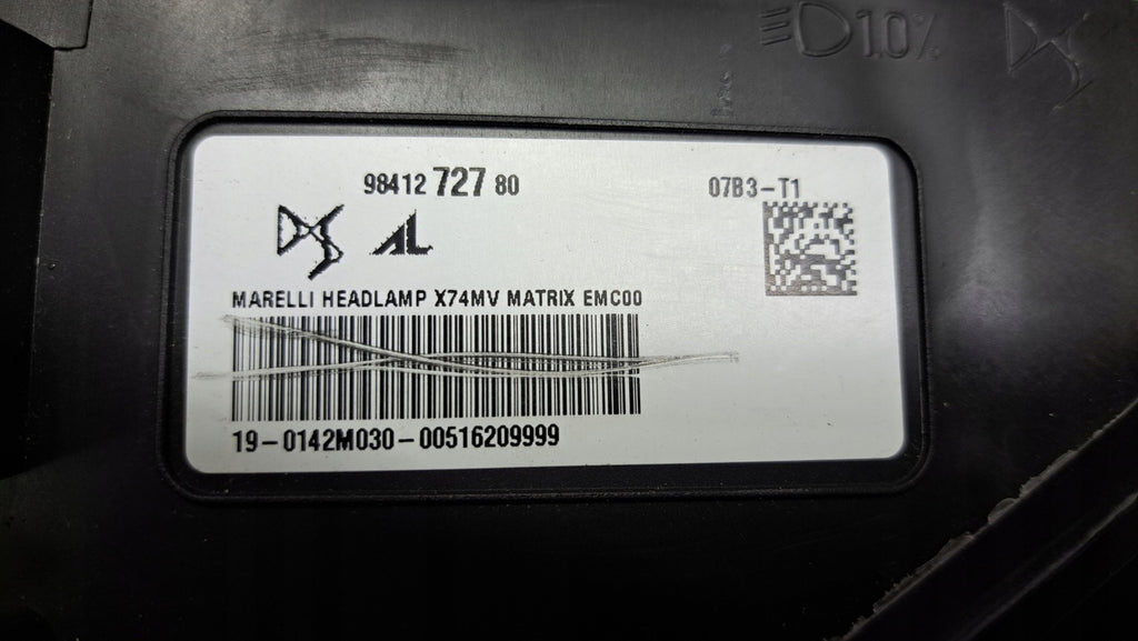 Frontscheinwerfer Citroën 9841272780 Rechts Scheinwerfer Headlight SCH2406906783ri