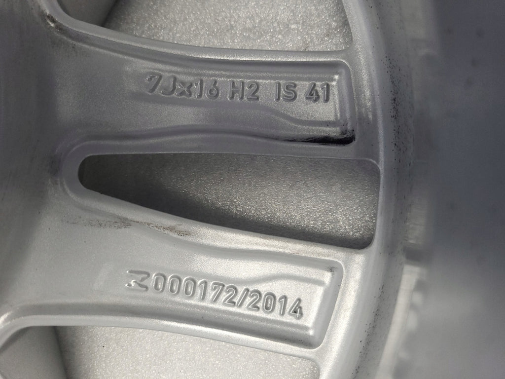 1x Alufelge 16 Zoll 7.0" 5x112 41ET Glanz Silber 6888838 BMW X1 F48 U06 FEL3707933195cq
