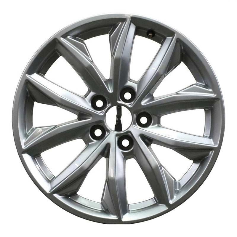 1x Alufelge 17 Zoll 7.0" 5x112 34ET Glanz Silber 80A601025J Audi Rim Wheel