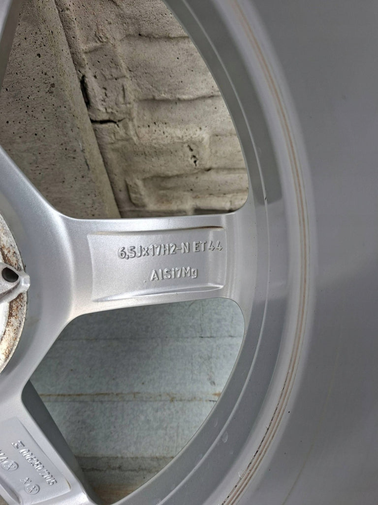 4x Alufelge 17 Zoll 6.5" 5x112 44ET Silber A1774011200 Mercedes-Benz W177 FEL5236392352qw