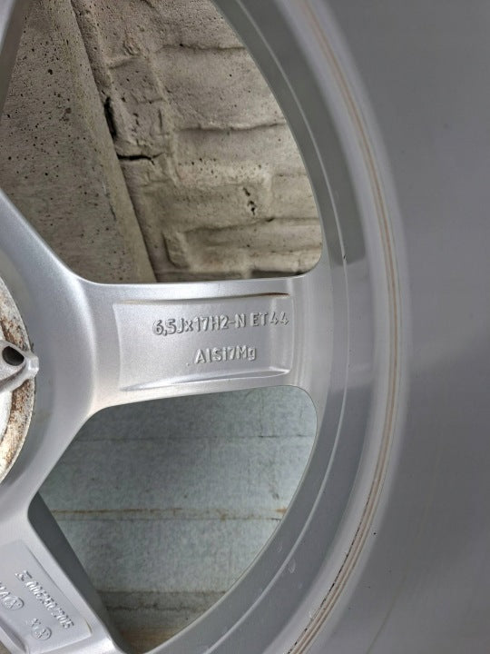 4x Alufelge 17 Zoll 6.5" 5x112 44ET Silber A1774011200 Mercedes-Benz W177 FEL5236392352qw