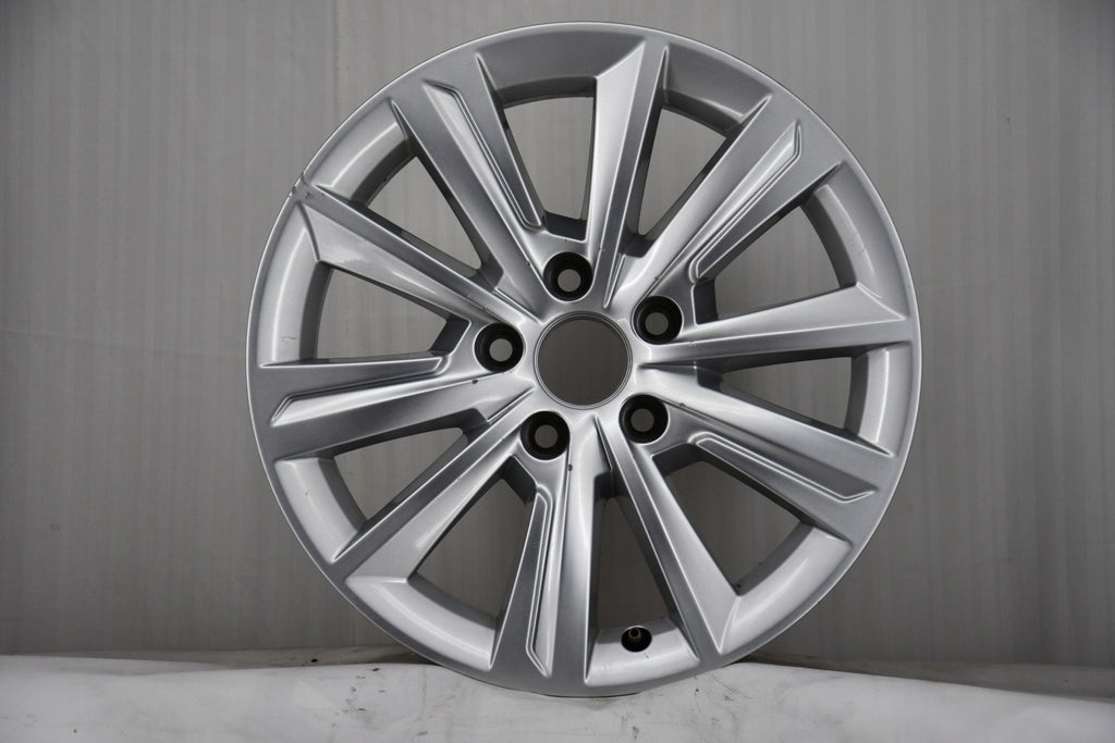 1x Alufelge 16 Zoll 6.5" 5x112 35ET Glanz Silber 7N5601025F Seat Alhambra FEL2385894233ai