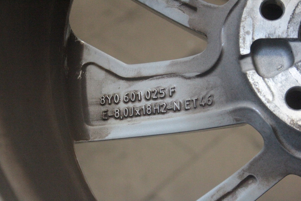 1x Alufelge 18 Zoll 8.0" 5x112 46ET Matt Graphit 8Y0601025F Audi Mg Rim Wheel FEL6915473021vh