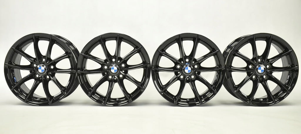 4x Alufelge 17 Zoll 7.5" 5x120 32ET Glanz Schwarz 6787575 BMW F26 X3 F25 FEL6171513667dn
