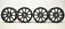 Laden Sie das Bild in den Galerie-Viewer, 4x Alufelge 17 Zoll 7.5" 5x120 32ET Glanz Schwarz 6787575 BMW F26 X3 F25 FEL6171513667dn