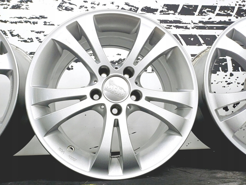 4x Alufelge 16 Zoll 7.5" 5x112 45ET Glanz Silber KBA48527 Audi I Rim Wheel FEL7364960284rc