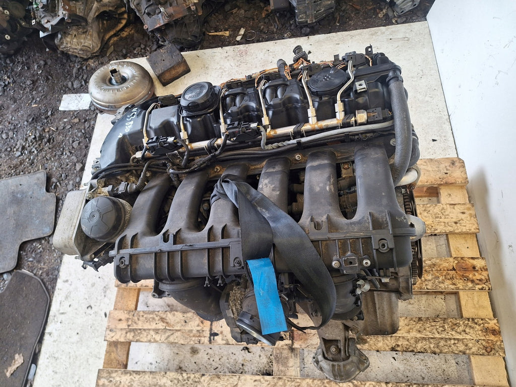 Motor BMW E60 E90 N53B30A 3.0 Benzin Engine Unkomplett