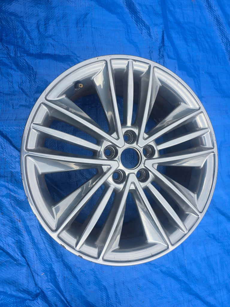 1x Alufelge 18 Zoll 8.0" 5x108 55ET Glanz Silber JX7JC1B Ford Mondeo Rim Wheel FEL8043535368ep