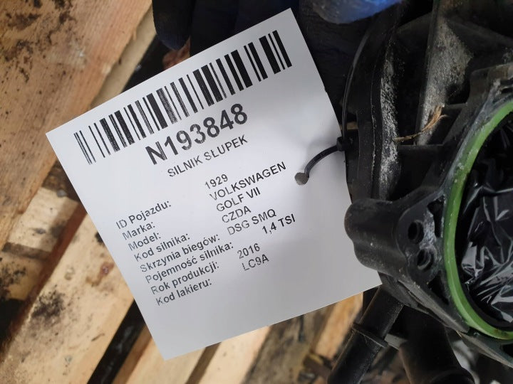 Motor VW Golf VII I CZC 1.4 TSI 125PS 92kW 47TKm 2016 Benzin Engine Unkomplett MOT2807639426jn
