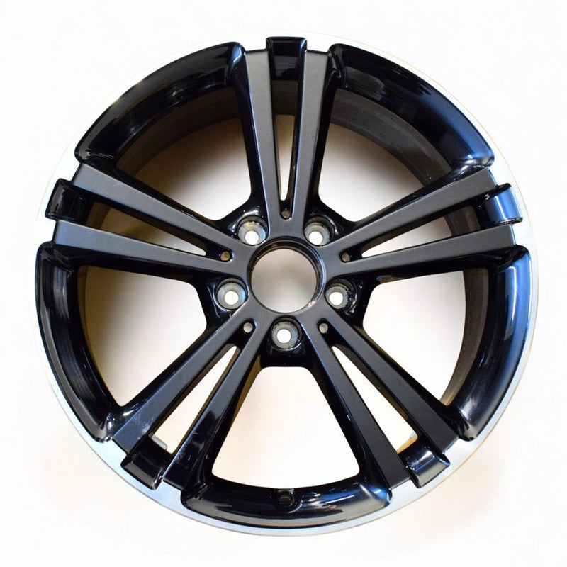 1x Alufelge 18 Zoll 7.5" 5x112 49ET Glanz Schwarz A1774011300 Mercedes-Benz W177