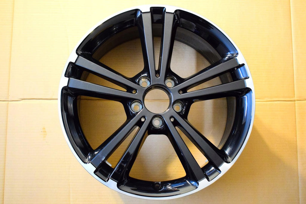 1x Alufelge 18 Zoll 7.5" 5x112 49ET Glanz Schwarz A1774011300 Mercedes-Benz W177