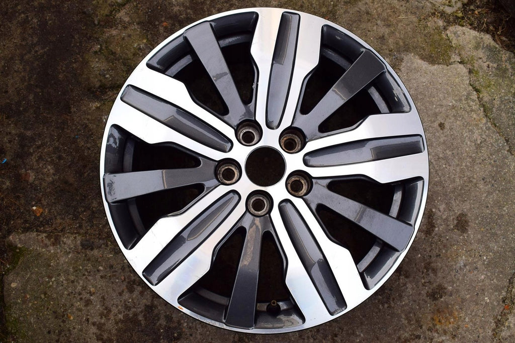 1x Alufelge 17 Zoll 7.5" 5x108 47ET Glanz Grau 9675230477 Mg Sw Rim Wheel