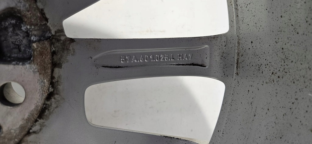 1x Alufelge 18 Zoll 7.0" 5x112 45ET 57A601025L Skoda Karoq Rim Wheel FEL3217597734ix