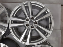 Laden Sie das Bild in den Galerie-Viewer, 4x Alufelge 20 Zoll 8.0" 5x112 28ET Glanz Silber Audi Q7 Rim Wheel FEL9915999156aj