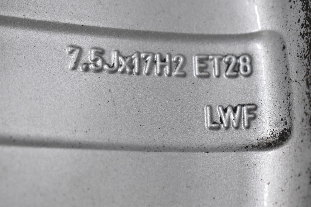 1x Alufelge 17 Zoll 7.5" 5x112 28ET Glanz Grau 8T0071497 Audi C7 A4 B8 Rim Wheel FEL9030567651oa