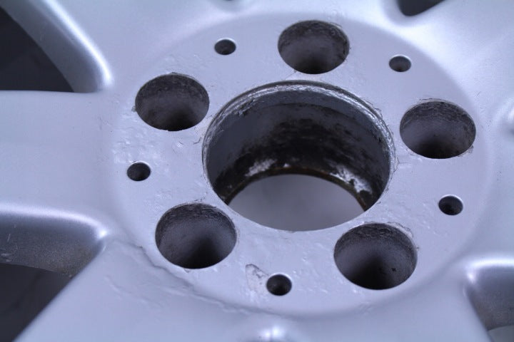 1x Alufelge 17 Zoll 8.5" 5x112 35ET Matt Silber A2304010902 Mercedes-Benz R230 FEL3204326624sq