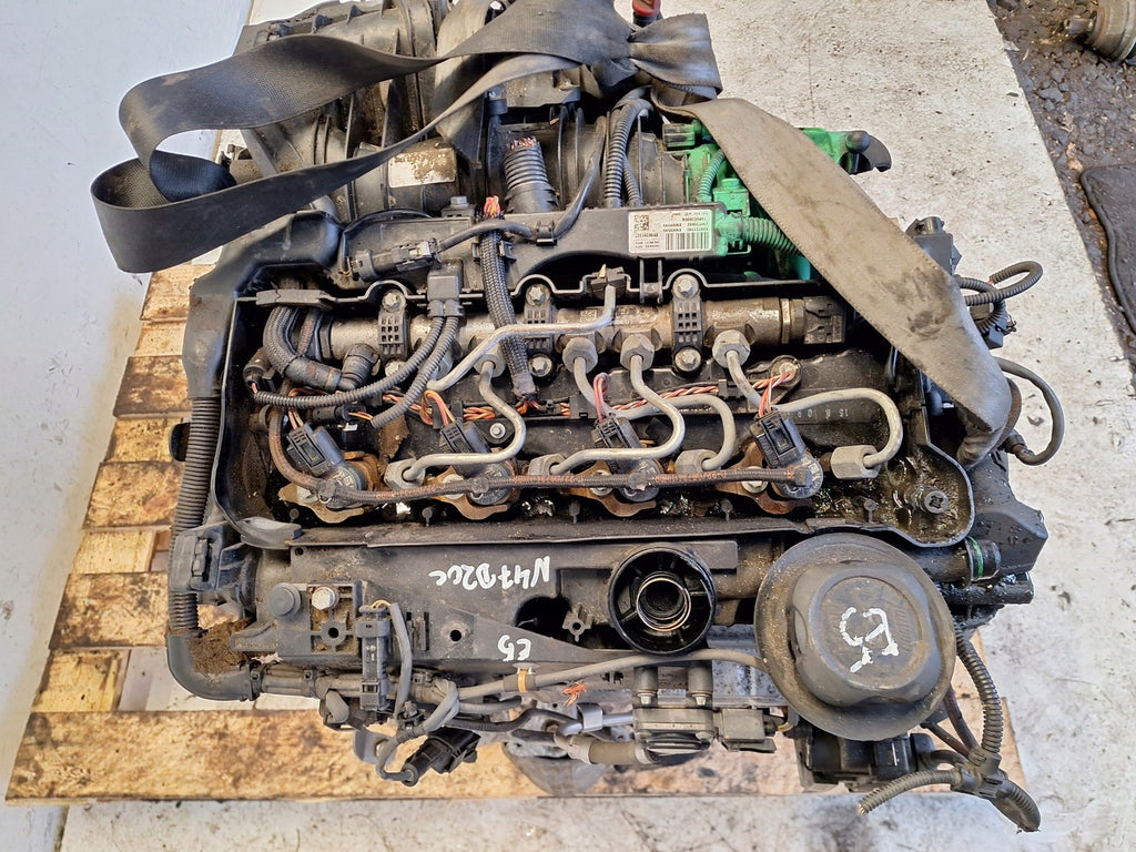 Motor BMW E60 N47D20C 2.0 140PS 166TKm 2009 Diesel Engine Unkomplett