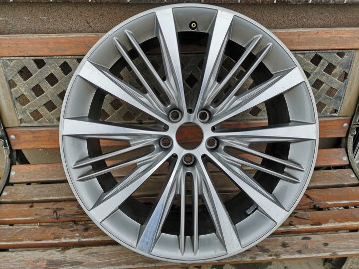 1x Alufelge 21 Zoll 8.5" 5x120 25ET 6854556 BMW 7 F01 F02 Rim Wheel FEL2170842561ws