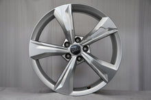 Load image into Gallery viewer, 4x Alufelge 19 Zoll 7.0" 5x112 34ET Glanz Silber Audi Rim Wheel FEL8013572009gn