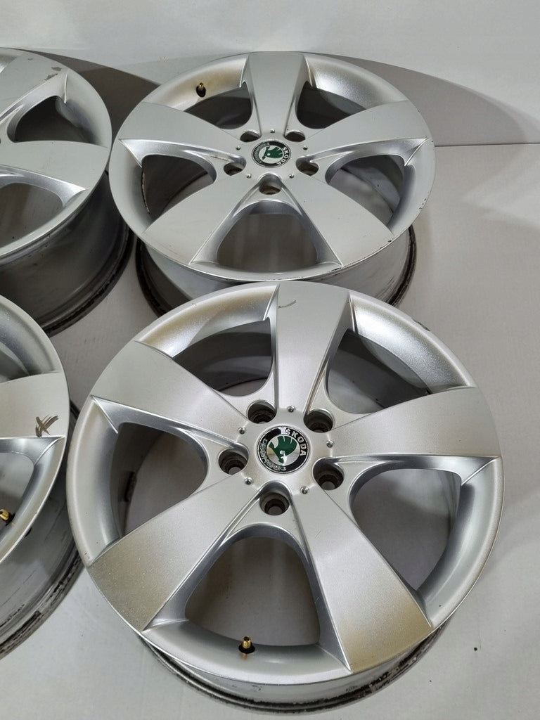 4x Alufelge 17 Zoll 7.0" 5x112 54ET 1Z0601025D Skoda Octavia I Rim Wheel FEL5732683029dy