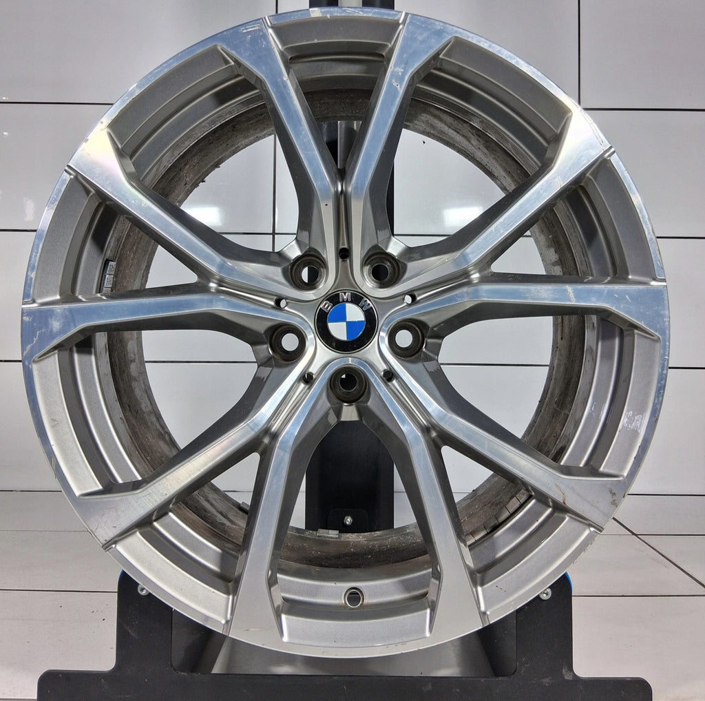 1x Alufelge 19 Zoll 9.0" 5x112 32ET Glanz Grau 6883641 BMW G29 Rim Wheel FEL2979582046ef