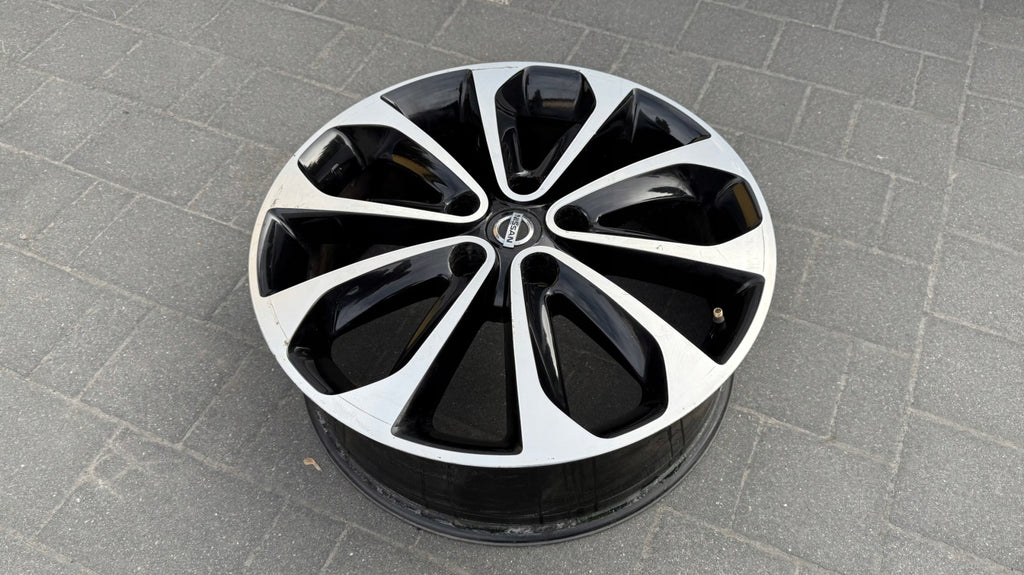 1x Alufelge 18 Zoll 6.5" 5x114.3 40ET Schwarz JD18AMB73 Nissan Qashqai I FEL1059965666xp