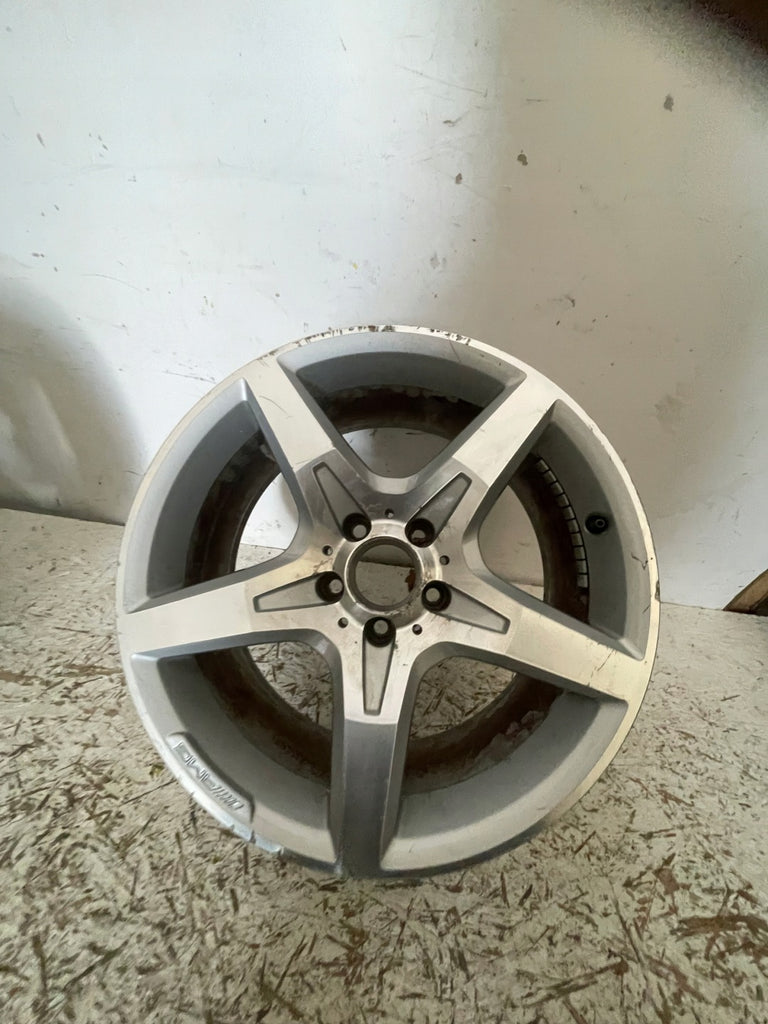 1x Alufelge 18 Zoll 8.5" 5x112 36ET Glanz Silber A1724012702 Mercedes-Benz Slk FEL8451257380im