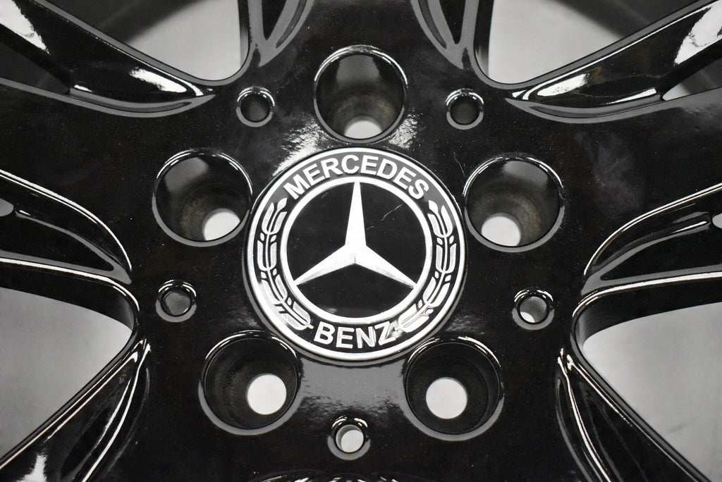 1x Alufelge 18 Zoll 7.5" 5x112 52ET A2464012002 Mercedes-Benz Cla C117 Rim Wheel