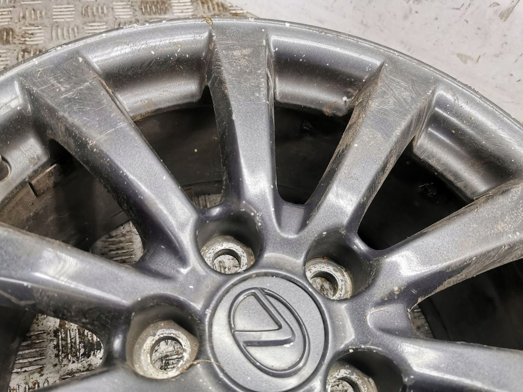 1x Alufelge 17 Zoll 5x114.3 AMD105506 Lexus Is I Rim Wheel FEL8998064635ba