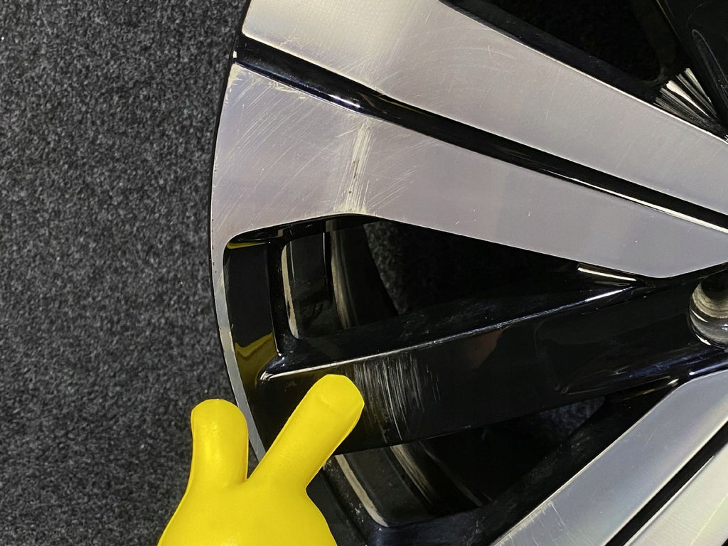 1x Alufelge 19 Zoll 8.5" 5x108 56ET Glanz Schwarz 32143628 Volvo Xc40 Rim Wheel FEL2166901784oc