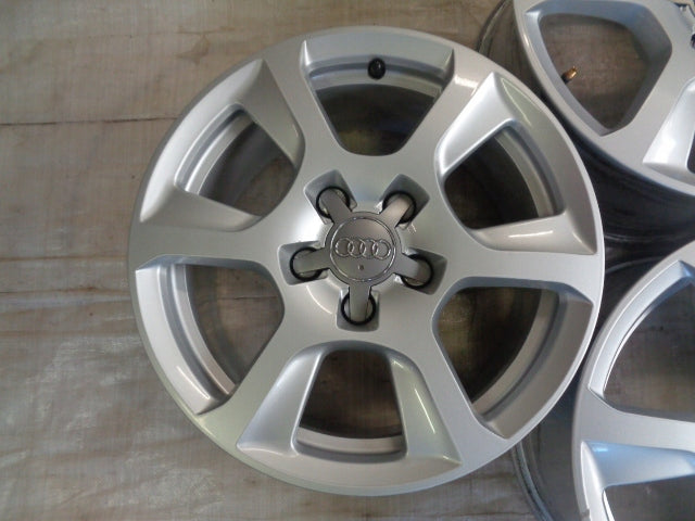 4x Alufelge 16 Zoll 7.5" 5x112 45ET Glanz Silber 8K0601025F Audi A4 B8 Rim Wheel FEL2780382915ho