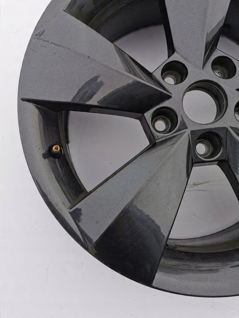 1x Alufelge 17 Zoll 6.5" 5x112 38ET Glanz Schwarz 565601025AA Skoda Kodiaq
