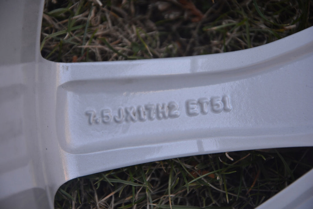 1x Alufelge 17 Zoll 7.5" 5x112 8VD601025C Vw Rim Wheel