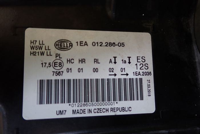 Frontscheinwerfer VW Caddy 1EA012286-05 Links Scheinwerfer Headlight SCH2600088728ti