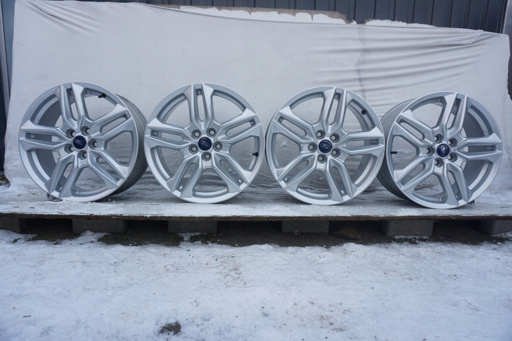 4x Alufelge 18 Zoll 7.5" 5x108 55ET Glanz Graphit EM2C-J1A Ford Galaxy Rim Wheel FEL3978530019le