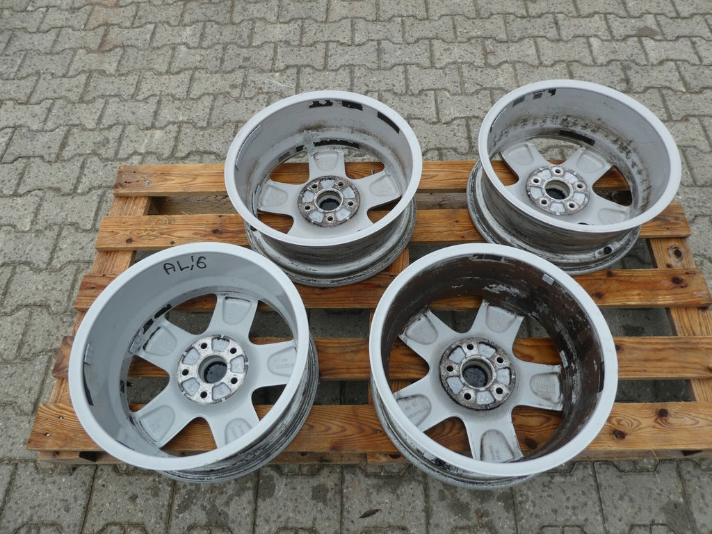 4x Alufelge 17 Zoll 7.0" 5x120 55ET Glanz Silber 7H0601025 VW T6 T5 Rim Wheel FEL5706080644yz